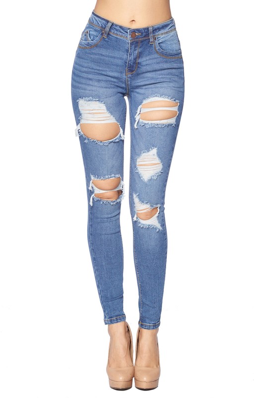 DESTROYED JEANS